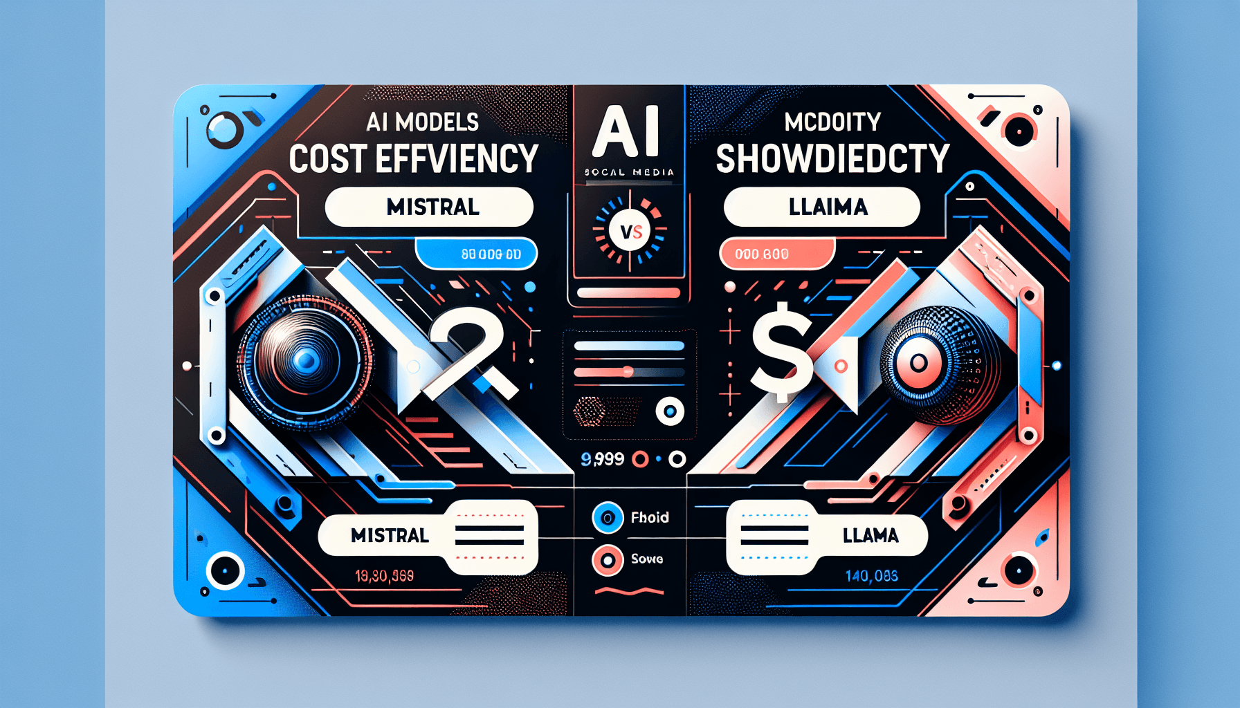 Mistral vs LLaMA: AI Models in Cost Efficiency Showdown