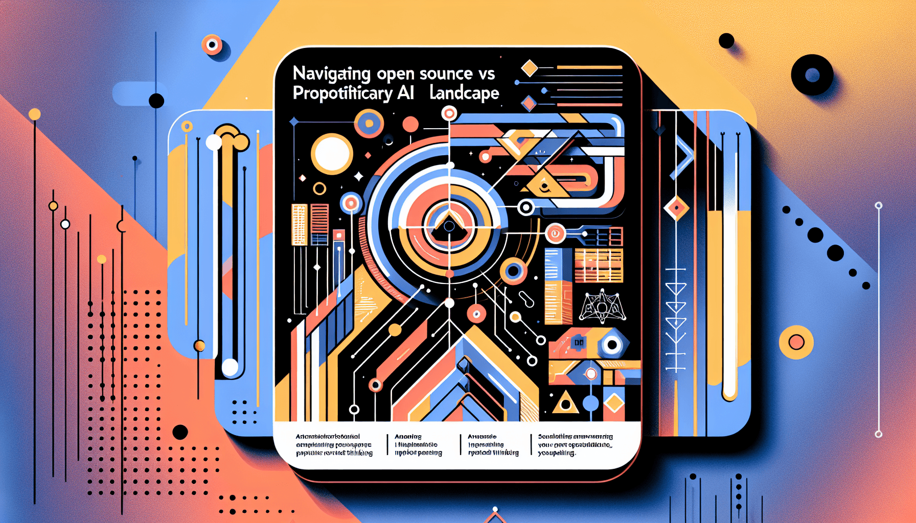 Navigating the Open Source vs Proprietary AI Landscape